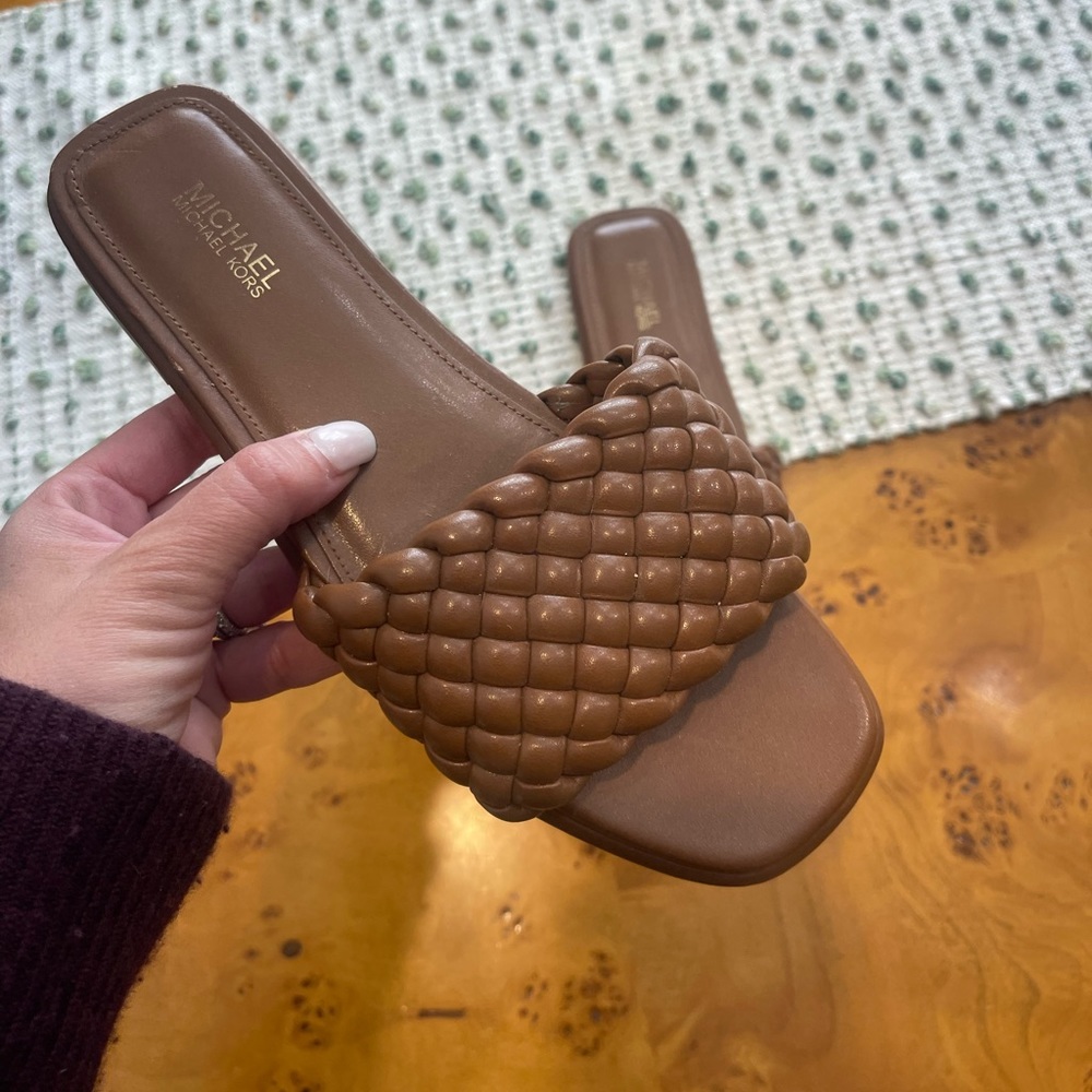 Michael Kors Slide Sandals Nordstrom - Picture 3 of 7